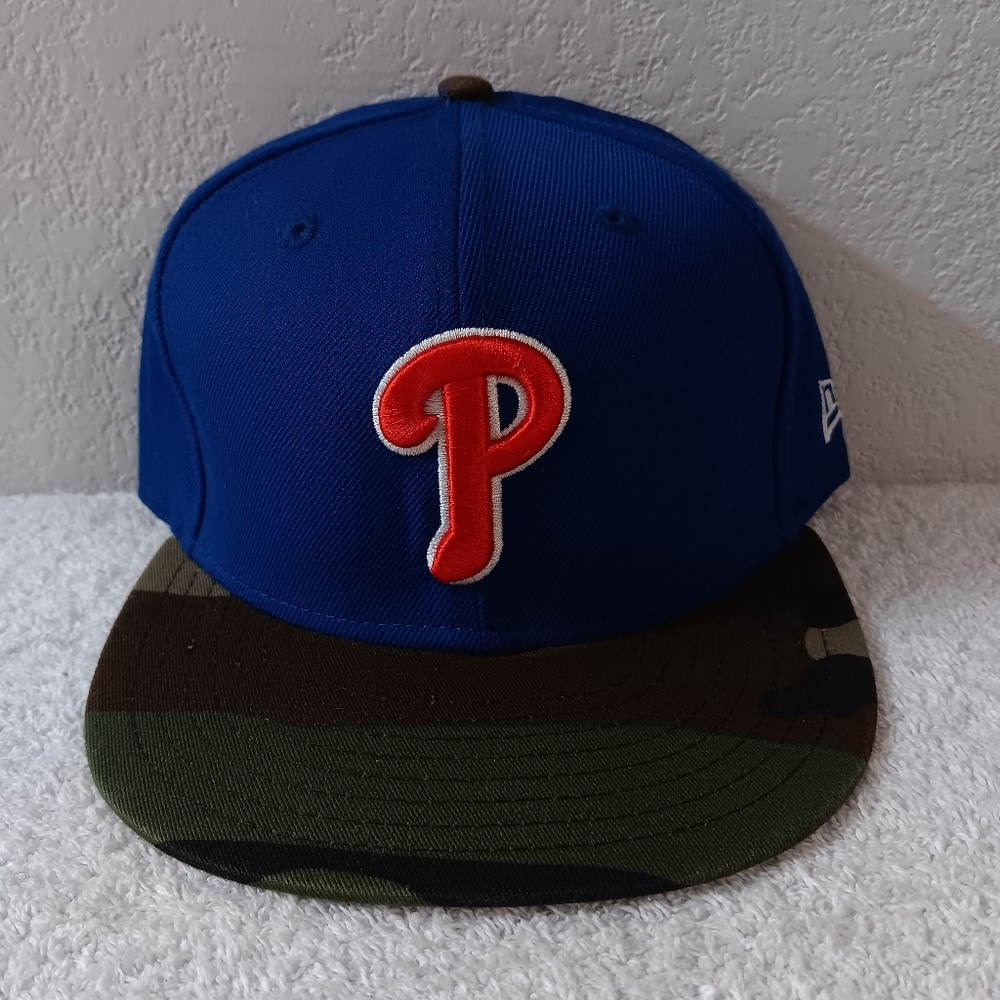 Philadelphia Phillies Camo Bill New Era MLB Baseball Hat Cap